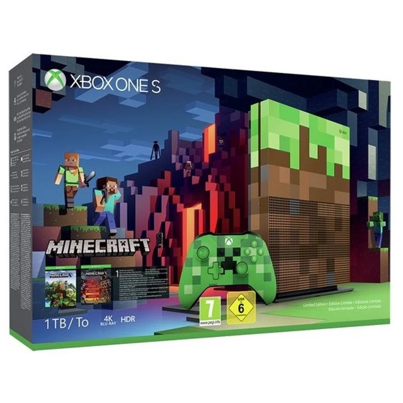 Xbox One S 1TB Minecraft Limited Edition