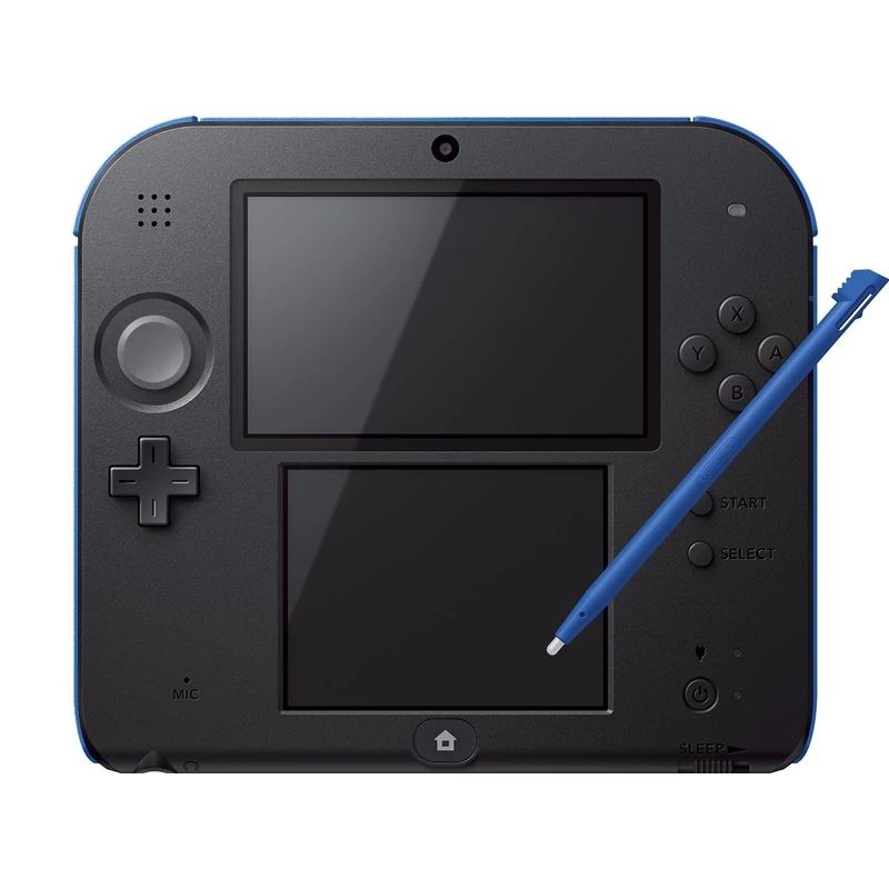 Nintendo 2DS (Black/Blue) + New Super Mario Bros 2