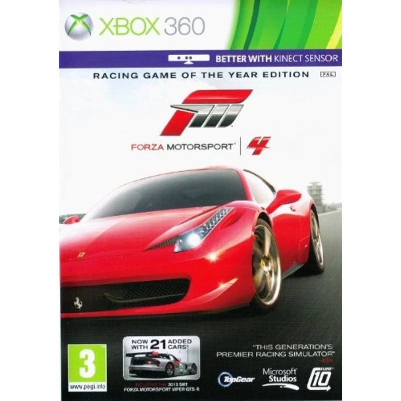 Forza Motorsport 4 Racing Game of The Year Edition