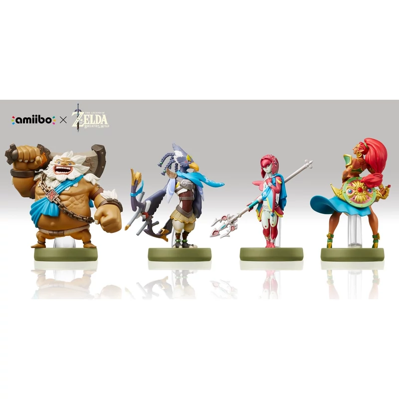 Amiibo The Legend of Zelda Champions Pack kiegészítő figurák (Breath of the Wild Collection)