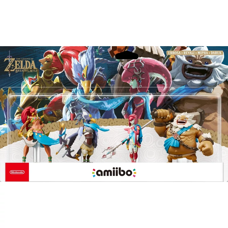 Amiibo The Legend of Zelda Champions Pack kiegészítő figurák (Breath of the Wild Collection)