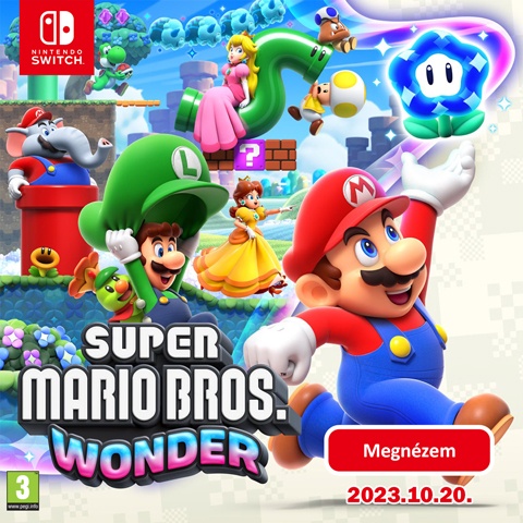 Super Mario Bros. Wonder - Nintendo Switch - Hra na konzolu