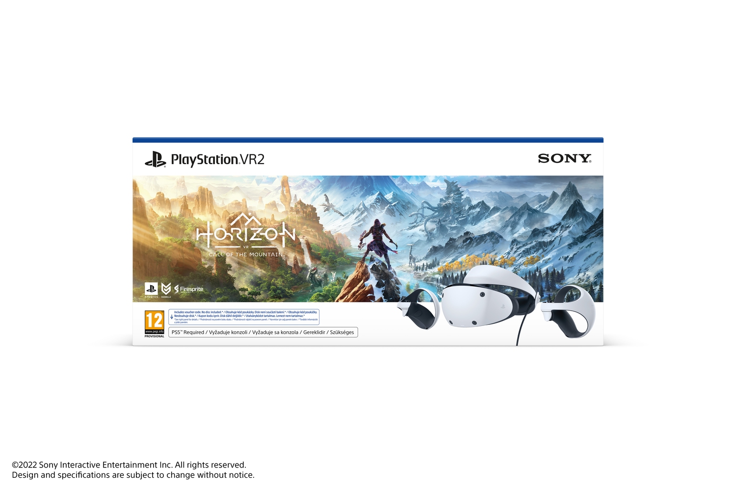 Sony PlayStation VR2 (CFI-ZVR1) Horizon Call of the Mountain Bundle