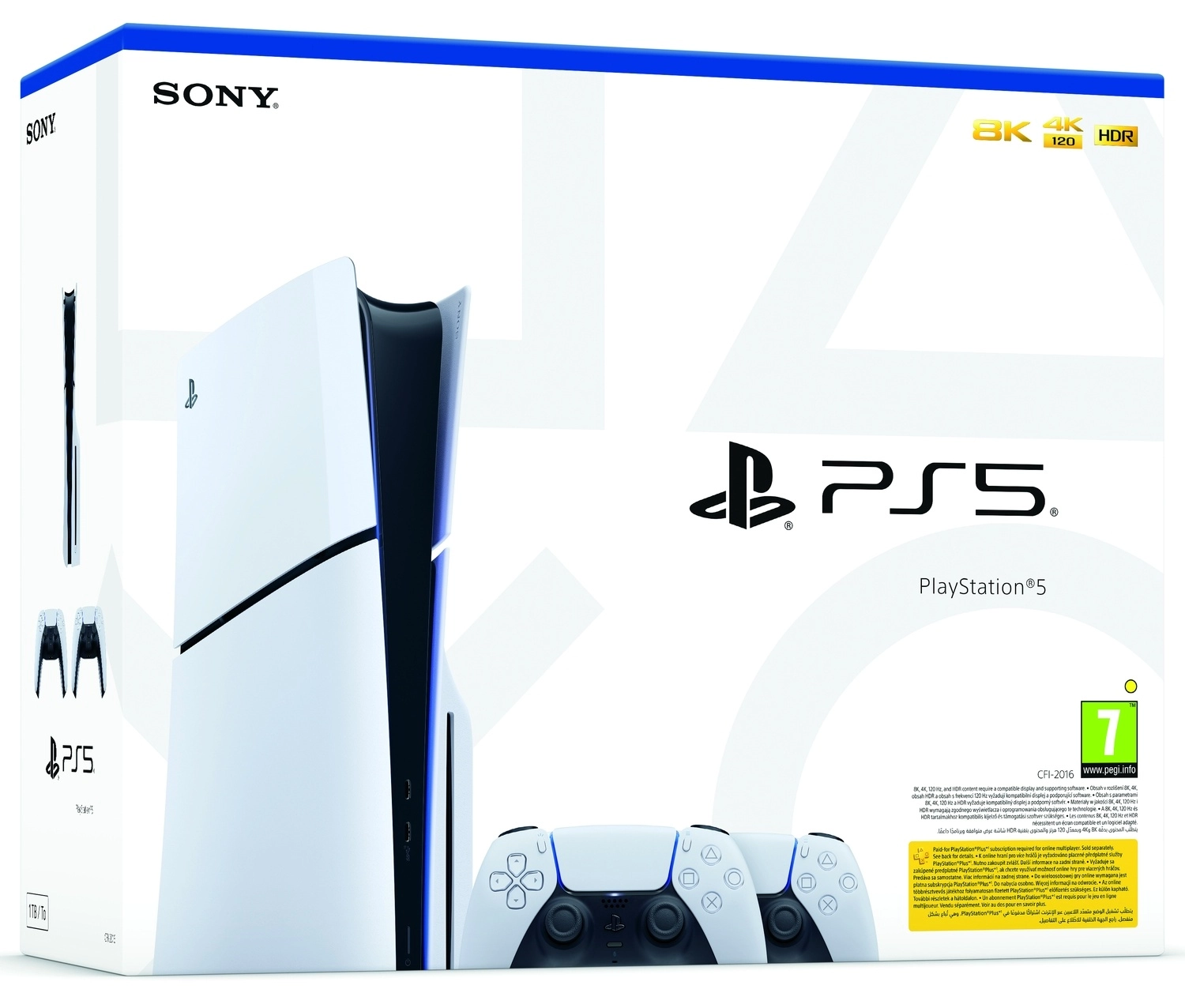 PlayStation®5 konzol (Slim) 2 DualSense Controller