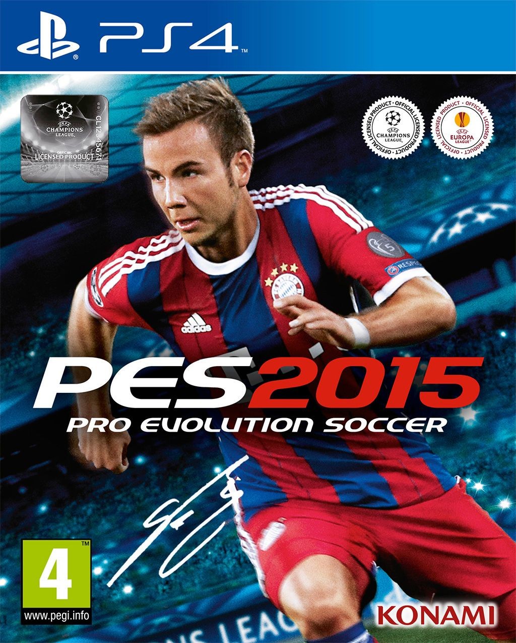 Pro Evolution Soccer 2015 Day One Edition (Ps4)
