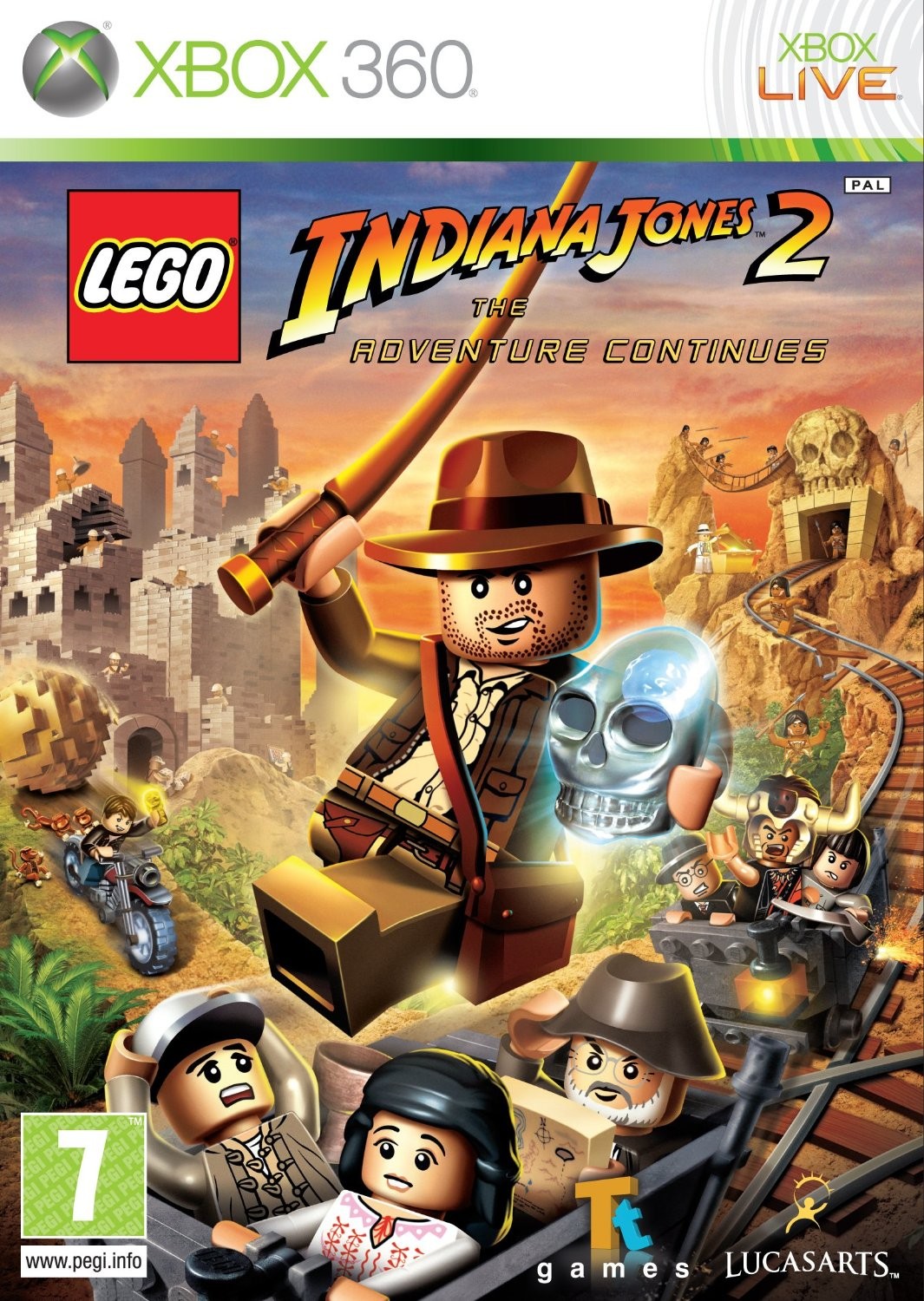 LEGO Indiana Jones 2: The Adventure Continues (használt) (Xbox 360)