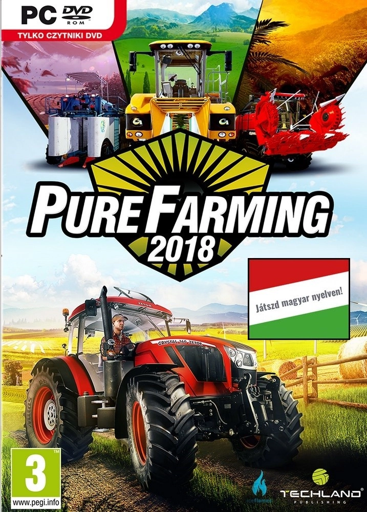 Pure Farming 2018 (PC) Magyar nyelvű szoftver