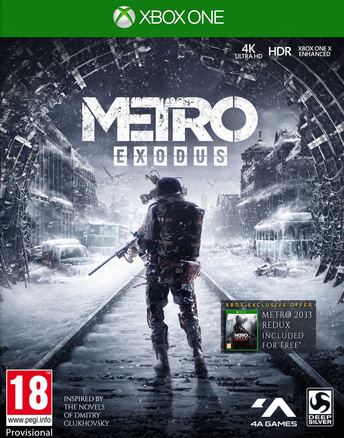 Metro Exodus letöltőkód (Xbox One)