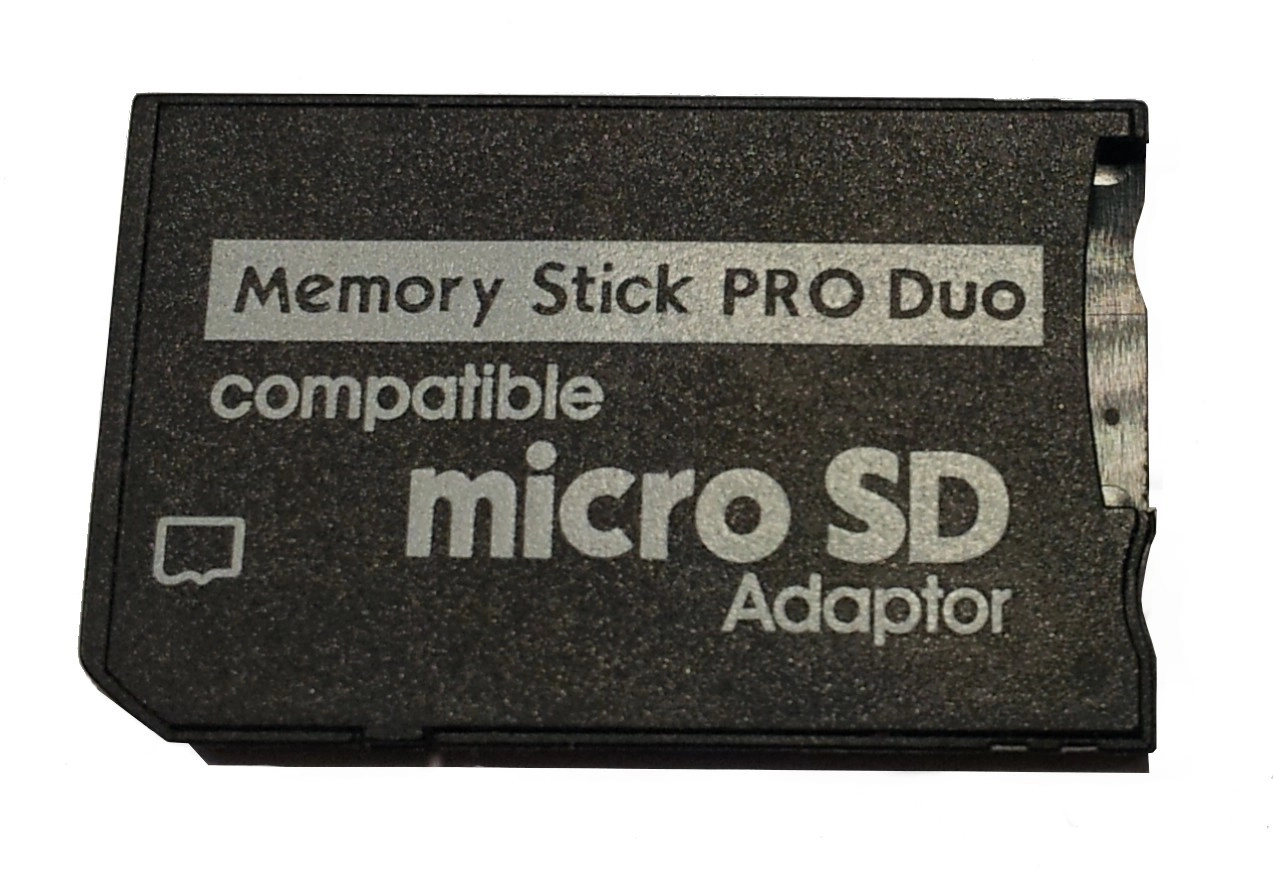 PSP Micro SD-Memory Stick Duo adaptor