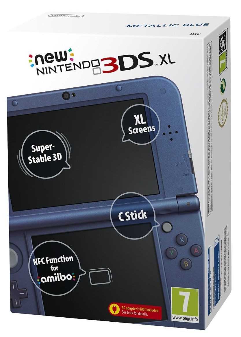 New Nintendo 3DS XL  (Metallic Blue)