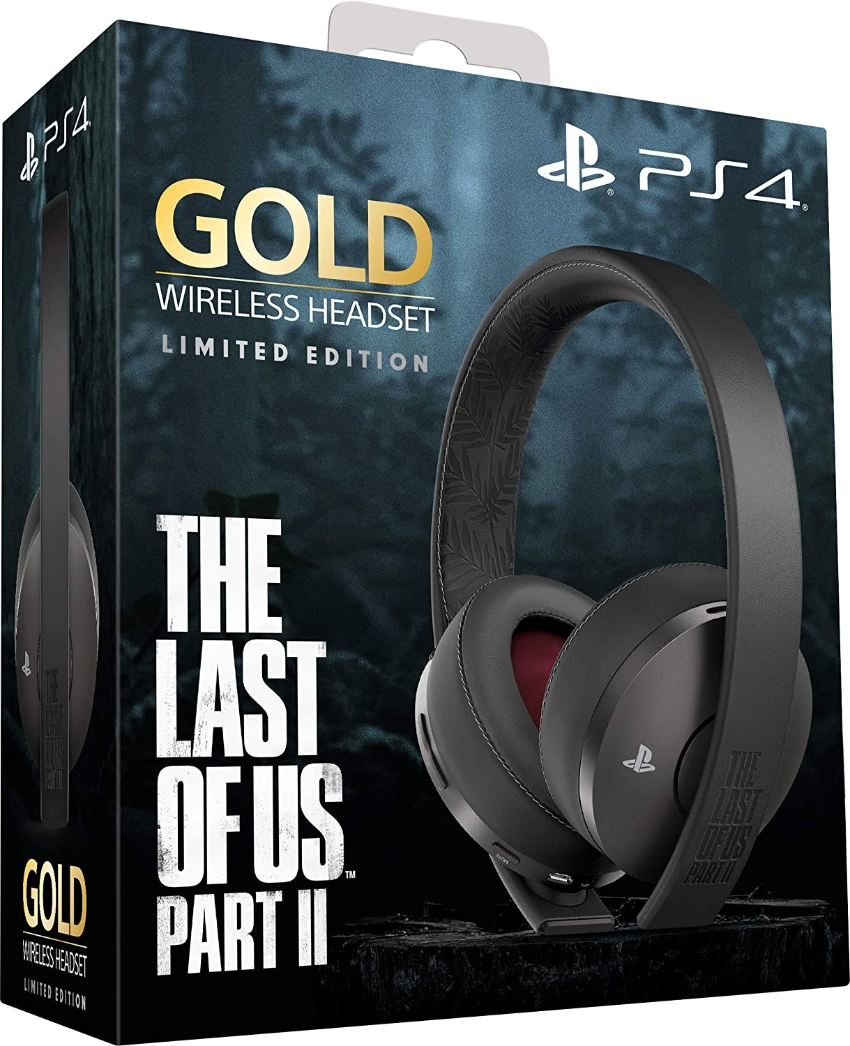 Sony Wireless Gold Headset The Last of Us Part II Limited Edition