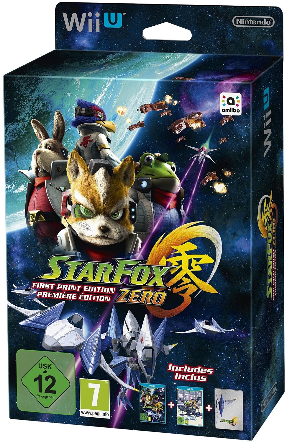 Star Fox Zero First Print Edition (WiiU)