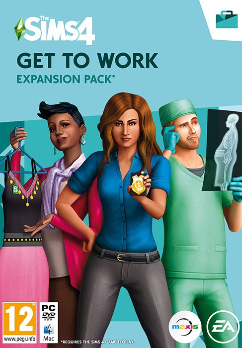 The Sims 4 Get To Work kiegészítő csomag (PC)