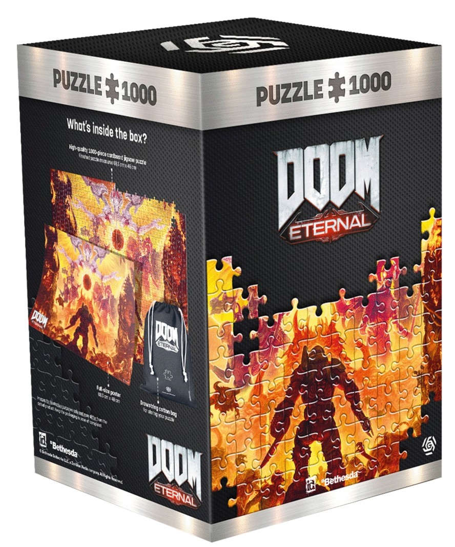 Good Loot Doom Eternal Mykir 1000 darabos Puzzle