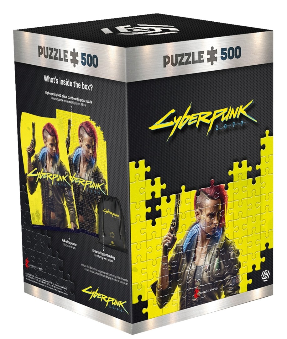 Good Loot Cyberpunk 2077 Keyart Female 500 darabos Puzzle
