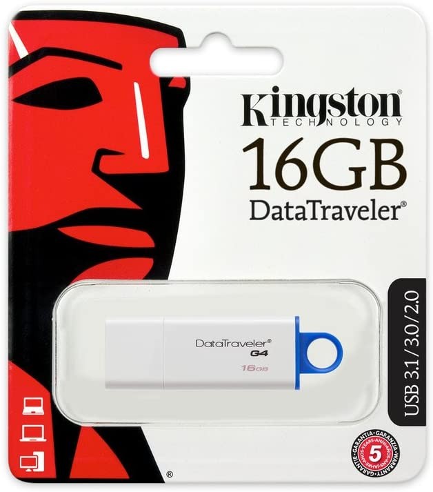 Kingston Pendrive 16GB DataTraveler G4 (USB 3.1)
