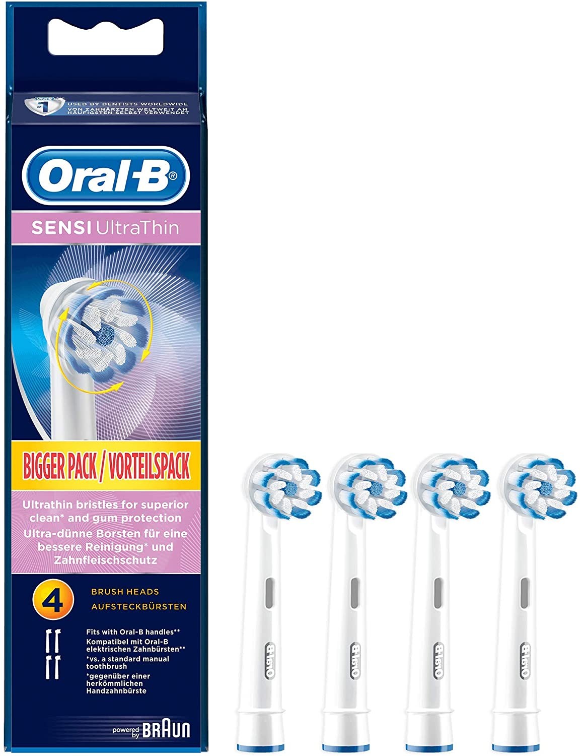 Oral-B Sensi UltraThin EB60-4 fogkefe pótfej (4 db) (10PO010166)