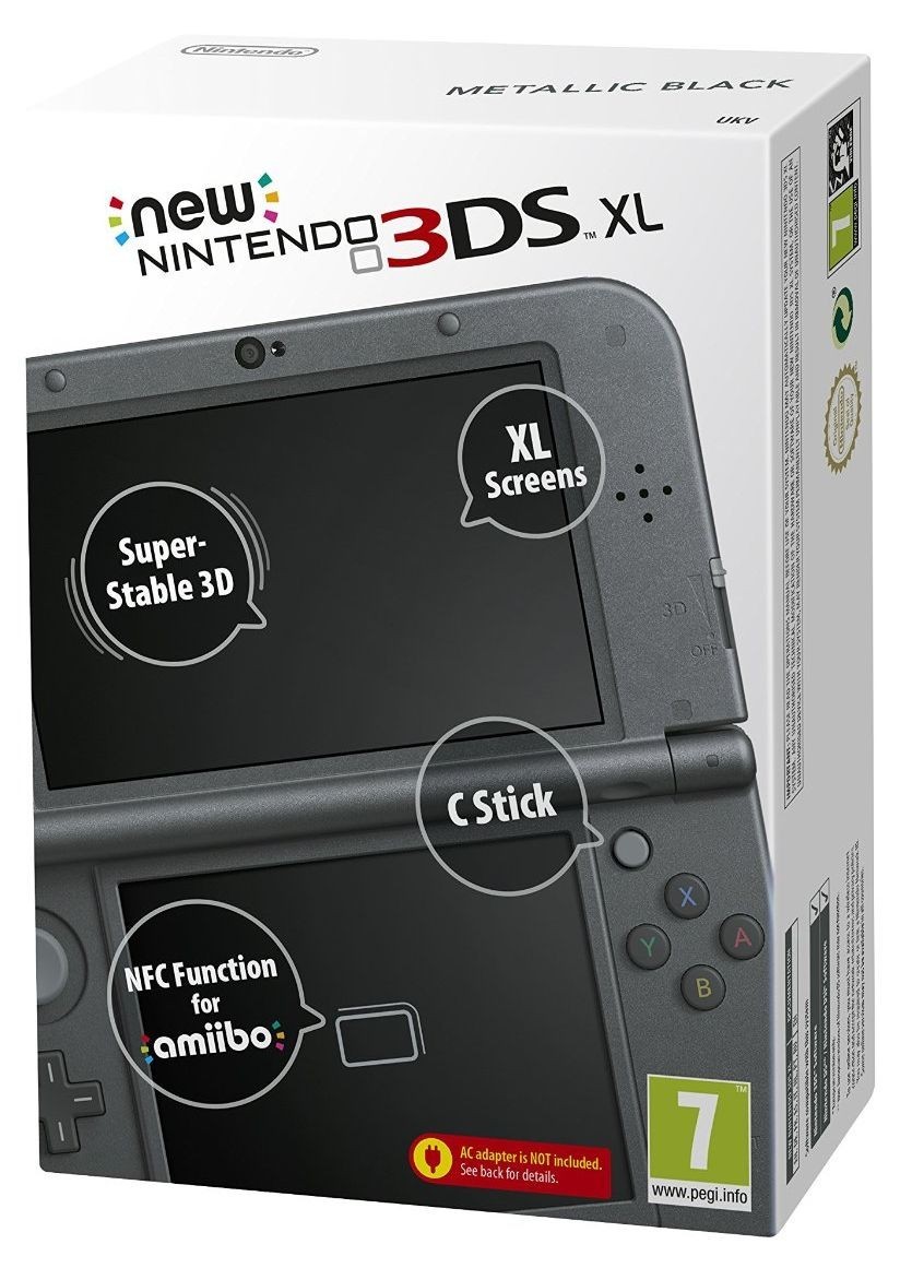 New Nintendo 3DS XL Metallic Black (használt)