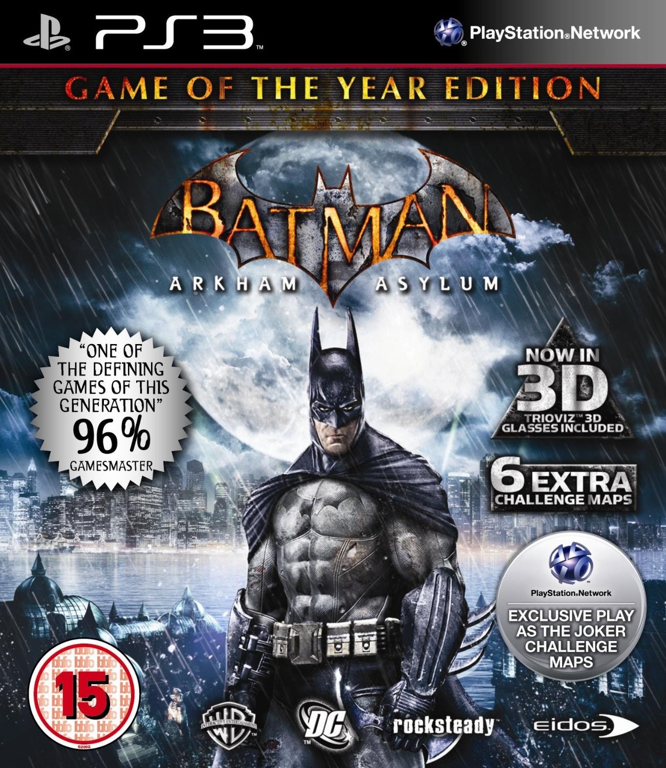 Batman Arkham Asylum GOTY (használt) (PS3)